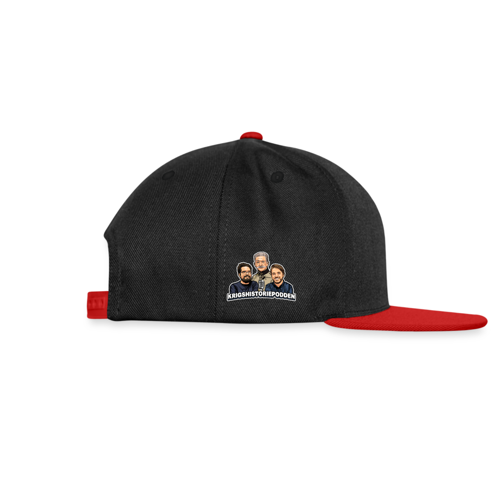 Hedern kräver ett infanterianfall (Snapbackkeps-edition) - svart/röd