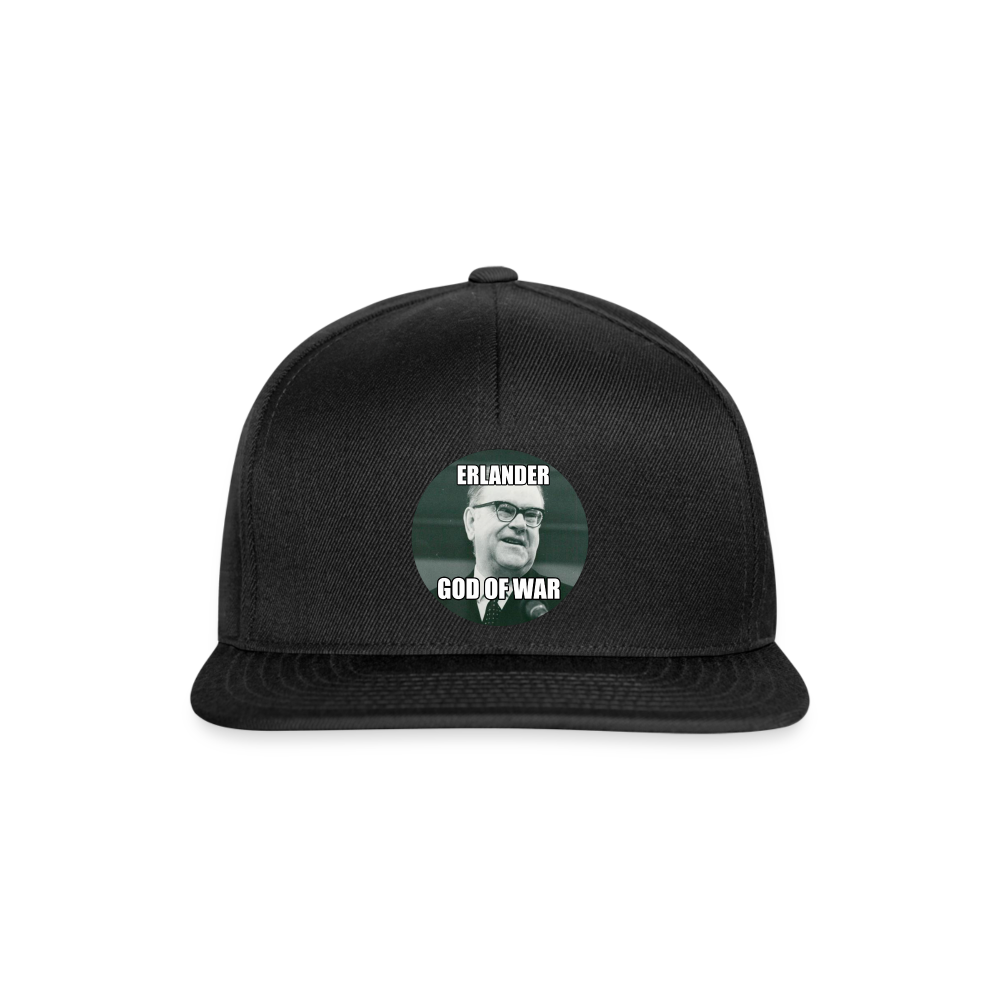 Erlander – God of War (Snapbackkeps-edition) - svart/svart