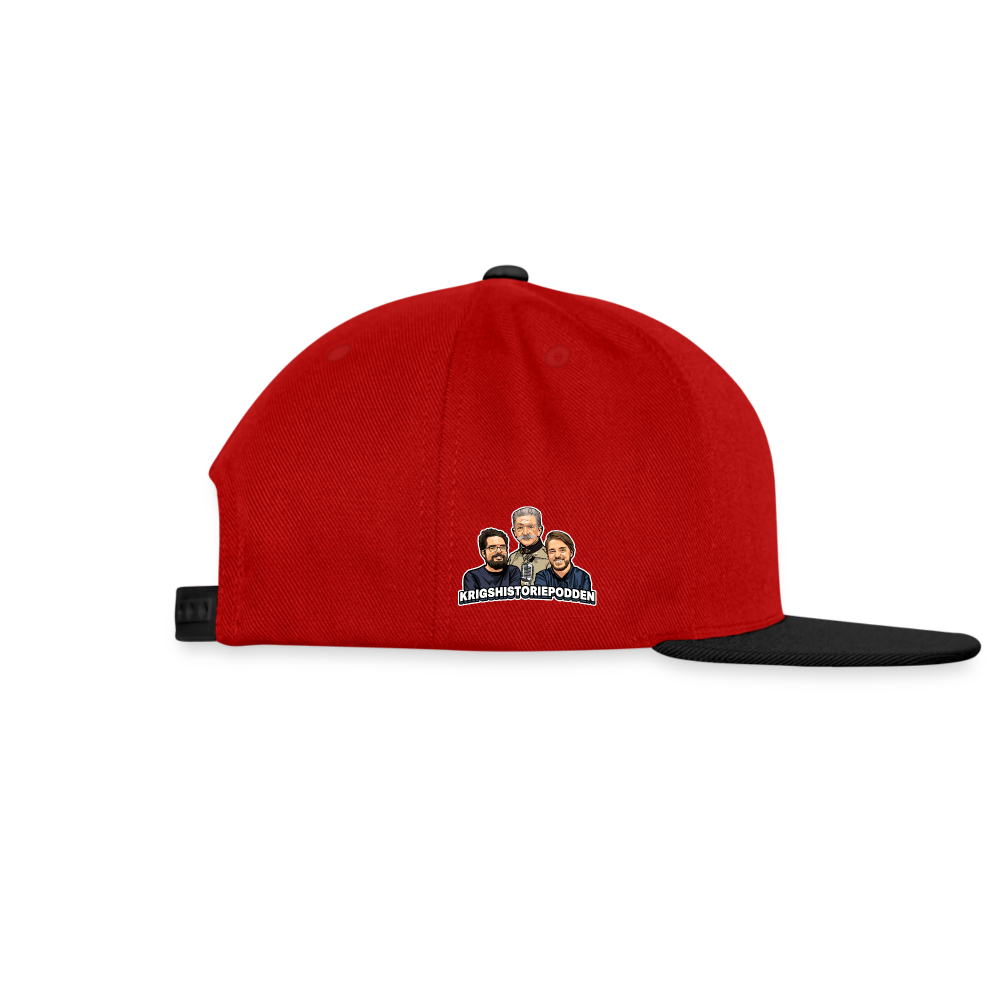 Adel? Syfilis och gikt. Allmoge? Ukrainsk fläcktyfus och dysenteri. (Snapbackkeps-edition) - röd/svart