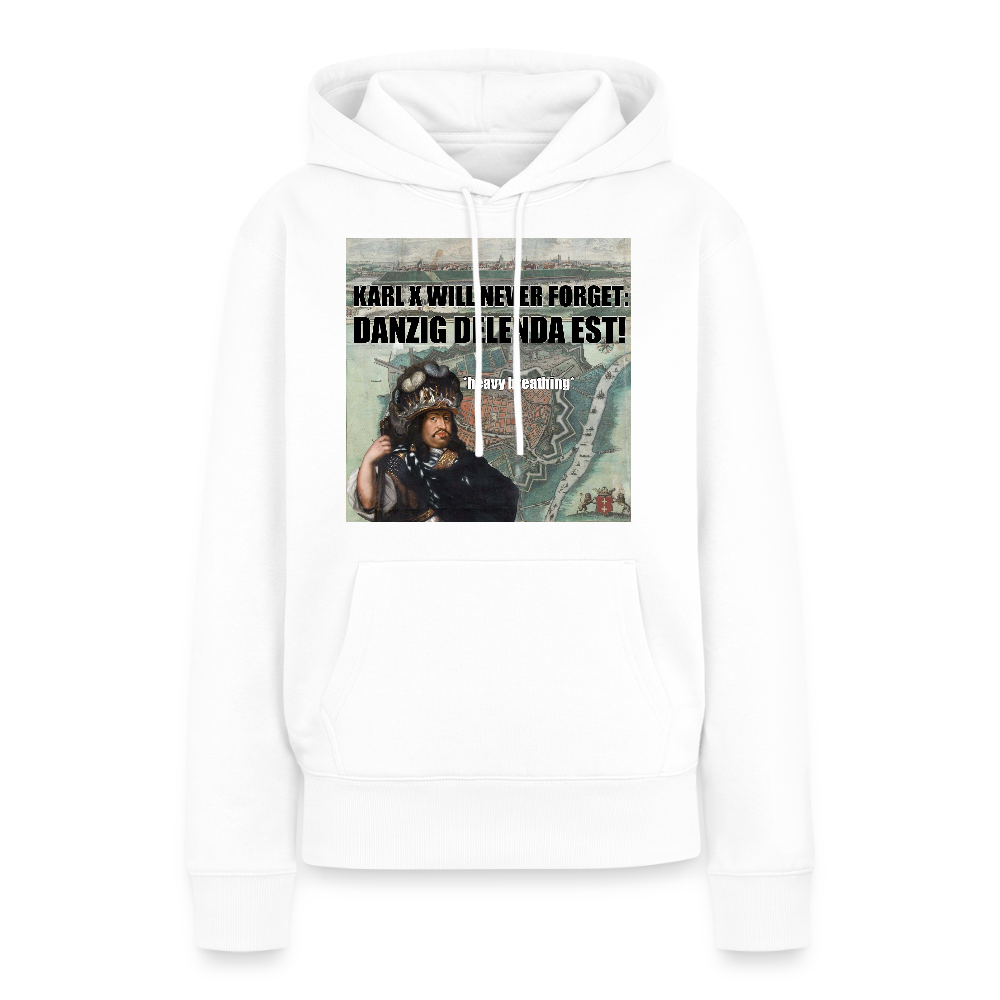 Danzig delenda est (Premiumluvtröja dam-edition) - vit