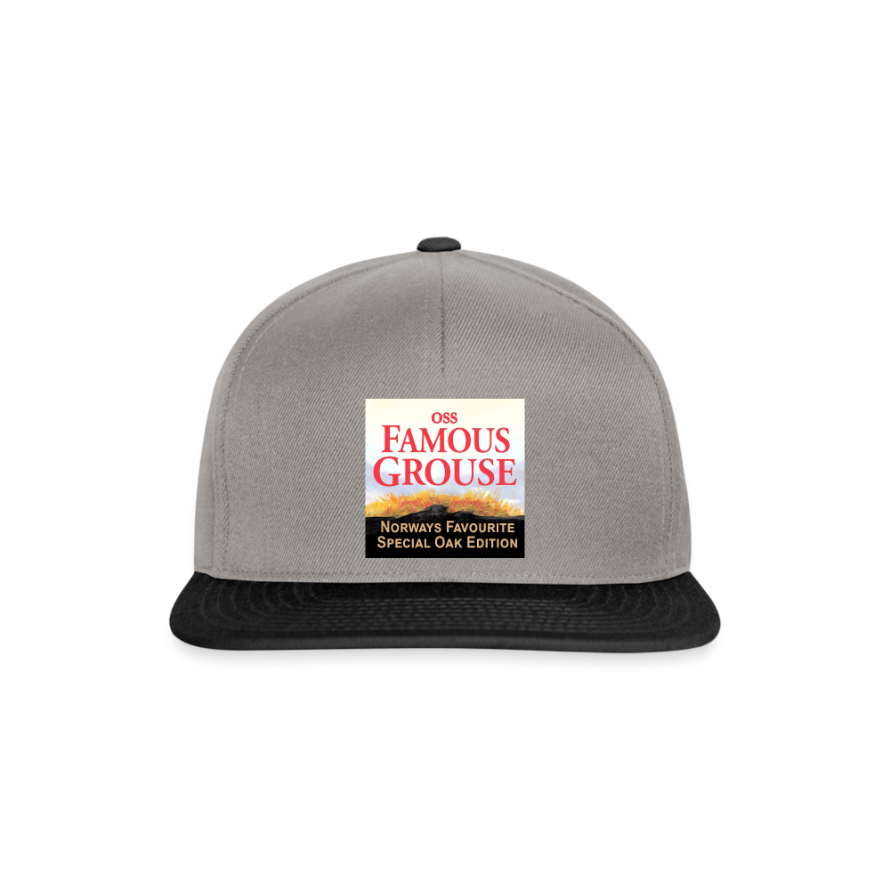 Famous Grouse (Snapbackkeps-edition) - grafitgrå/svart