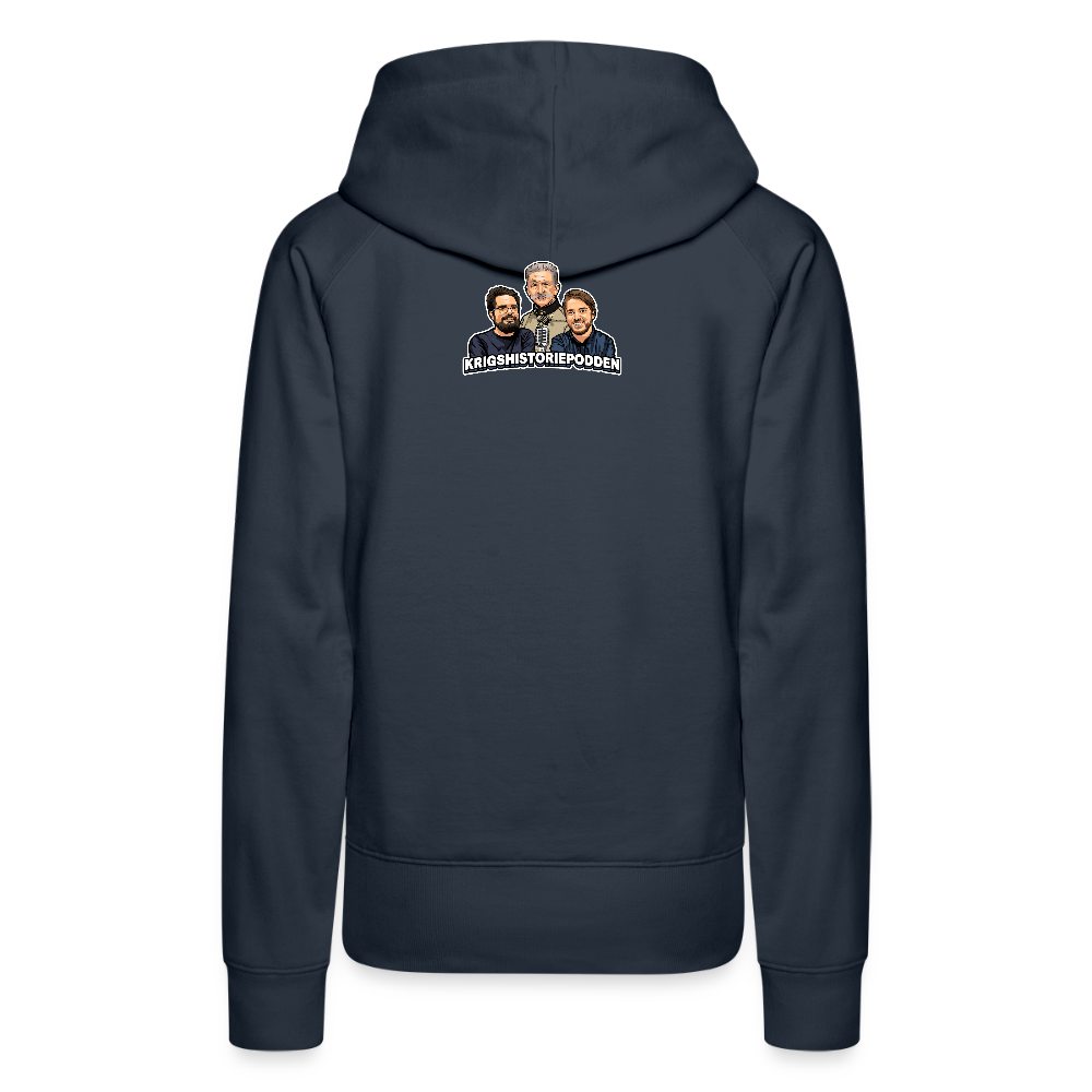 Danzig delenda est (Premiumluvtröja dam-edition) - marinblå