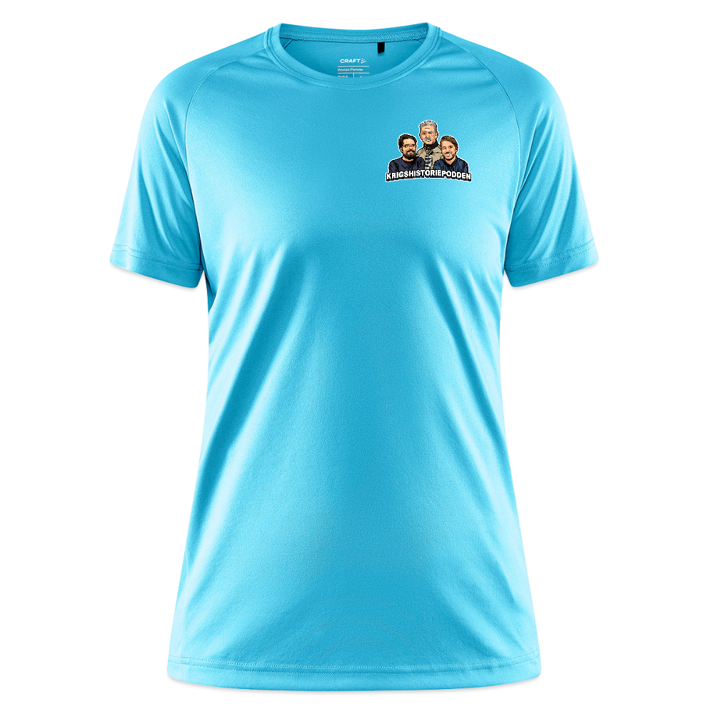 Åt helvete med Putin (tränings-T-shirt dam-edition) - hawaiiblå