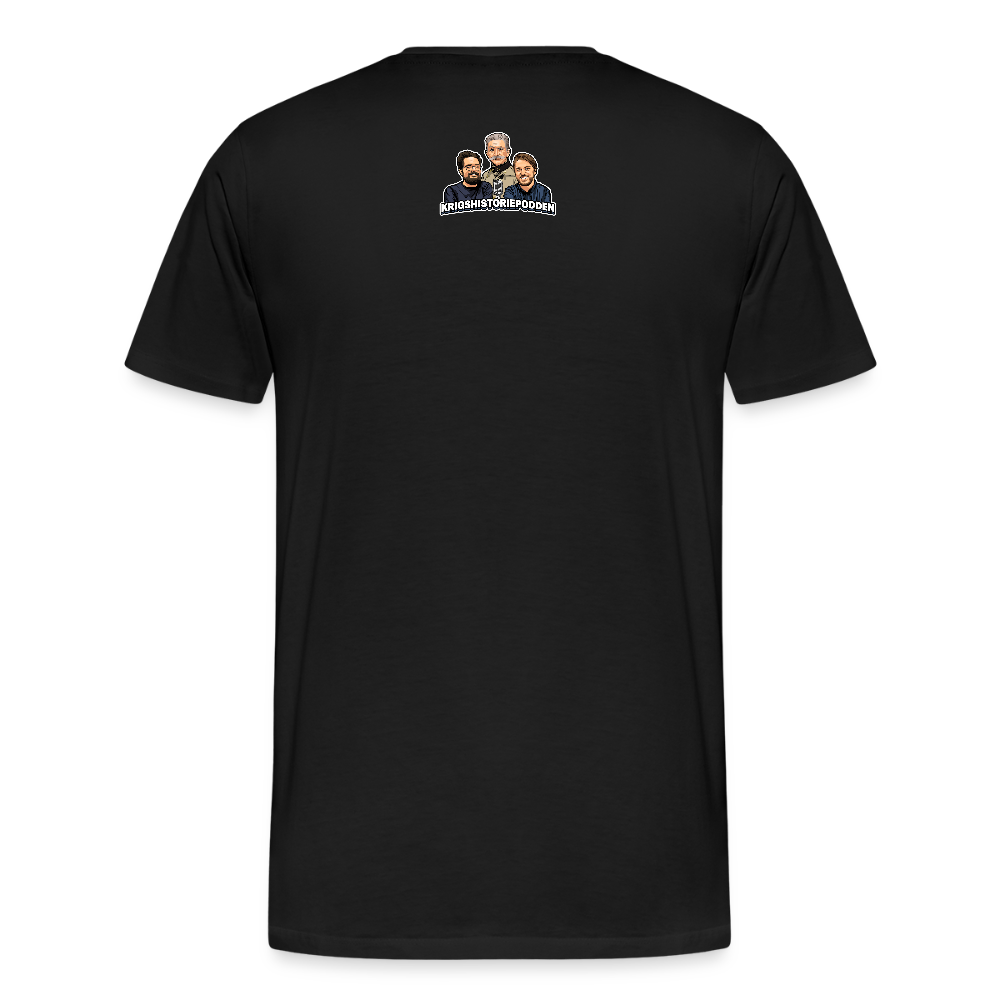 Karl X & boysen (ekologisk premium-T-shirt herr-edition) - svart