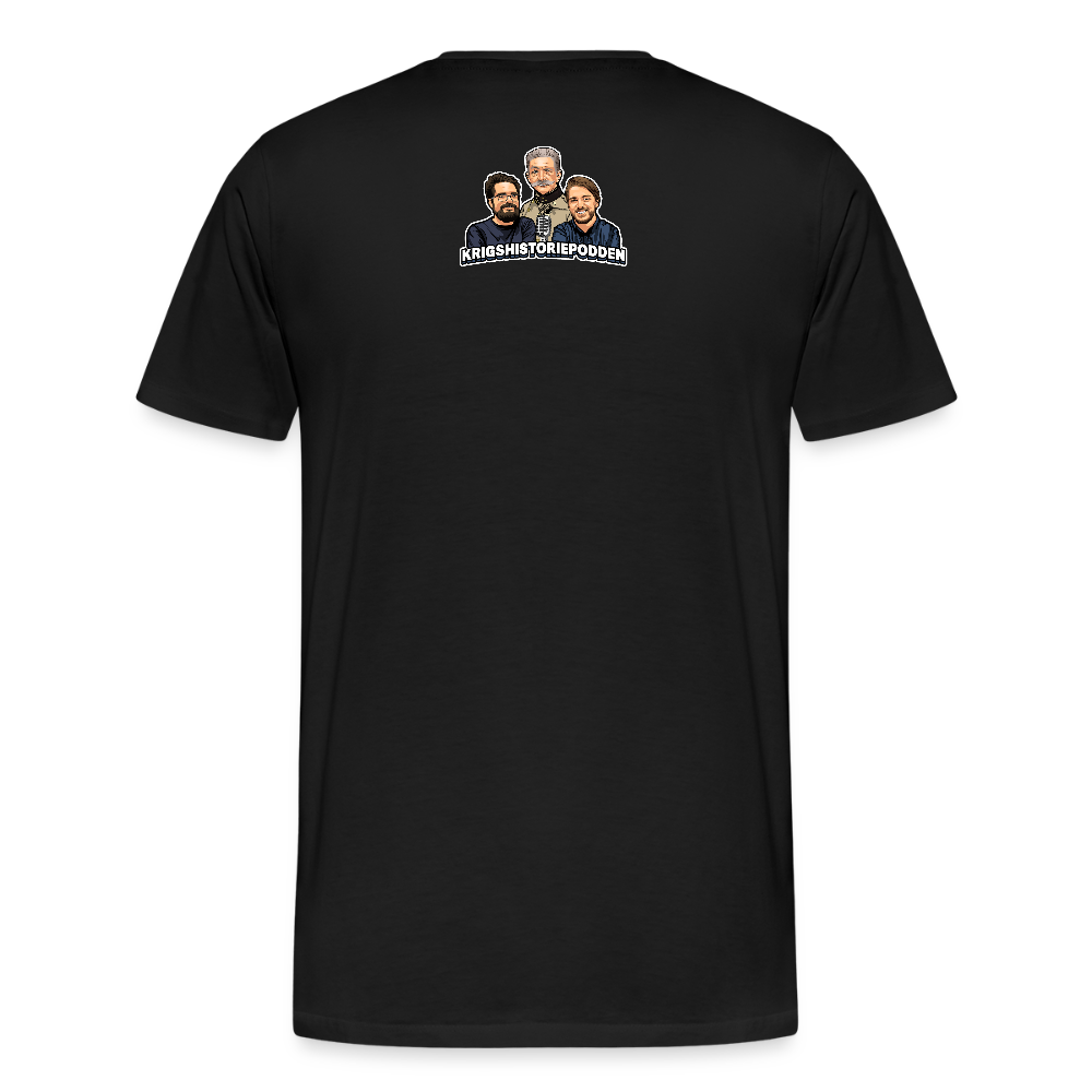 Danzig delenda est (ekologisk premium-T-shirt herr-edition) - svart