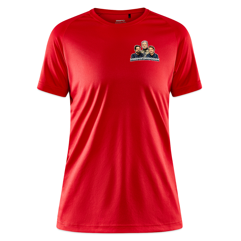 Åt helvete med Putin (tränings-T-shirt dam-edition) - röd