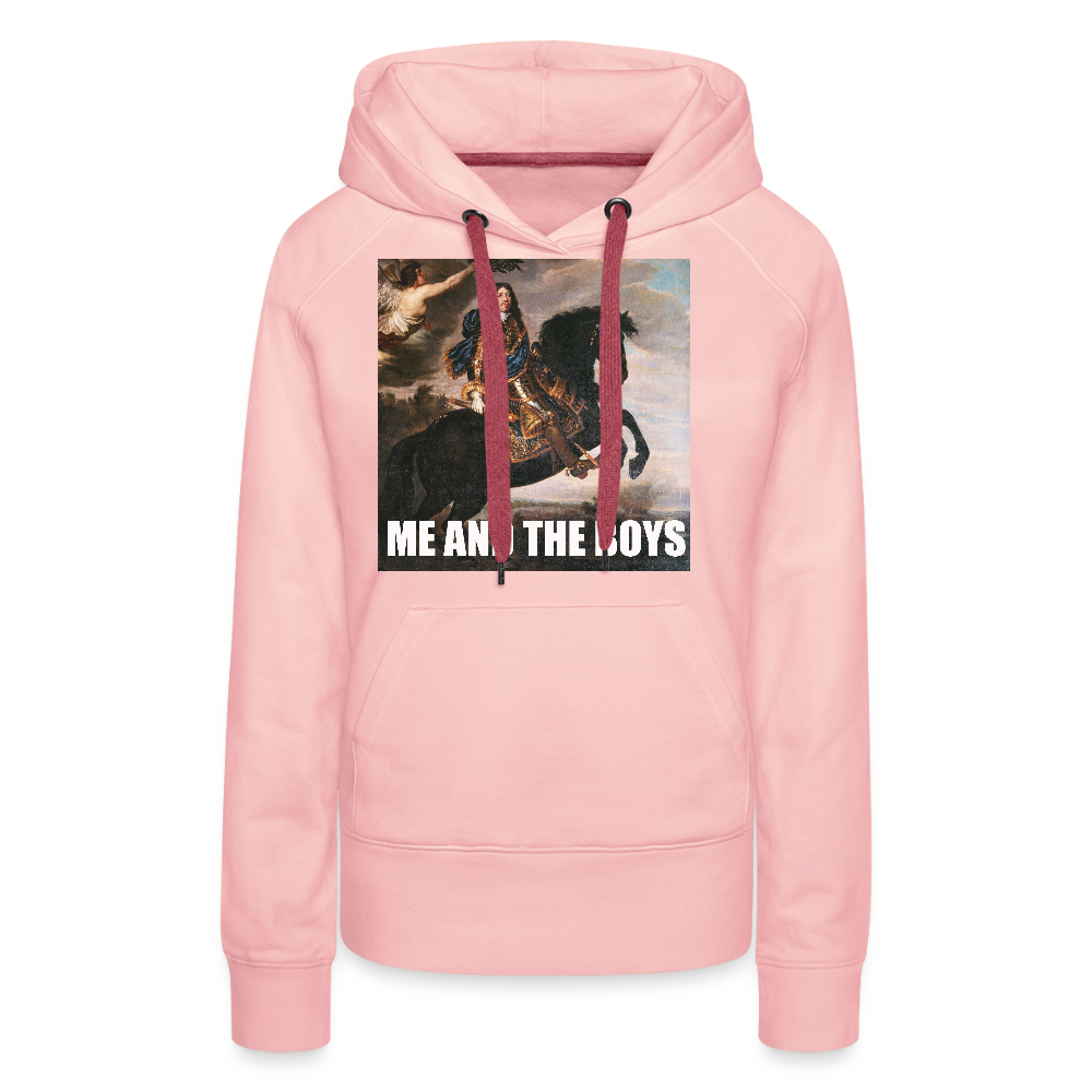 Karl X & boysen (Premiumluvtröja dam-edition) - kristallrosa