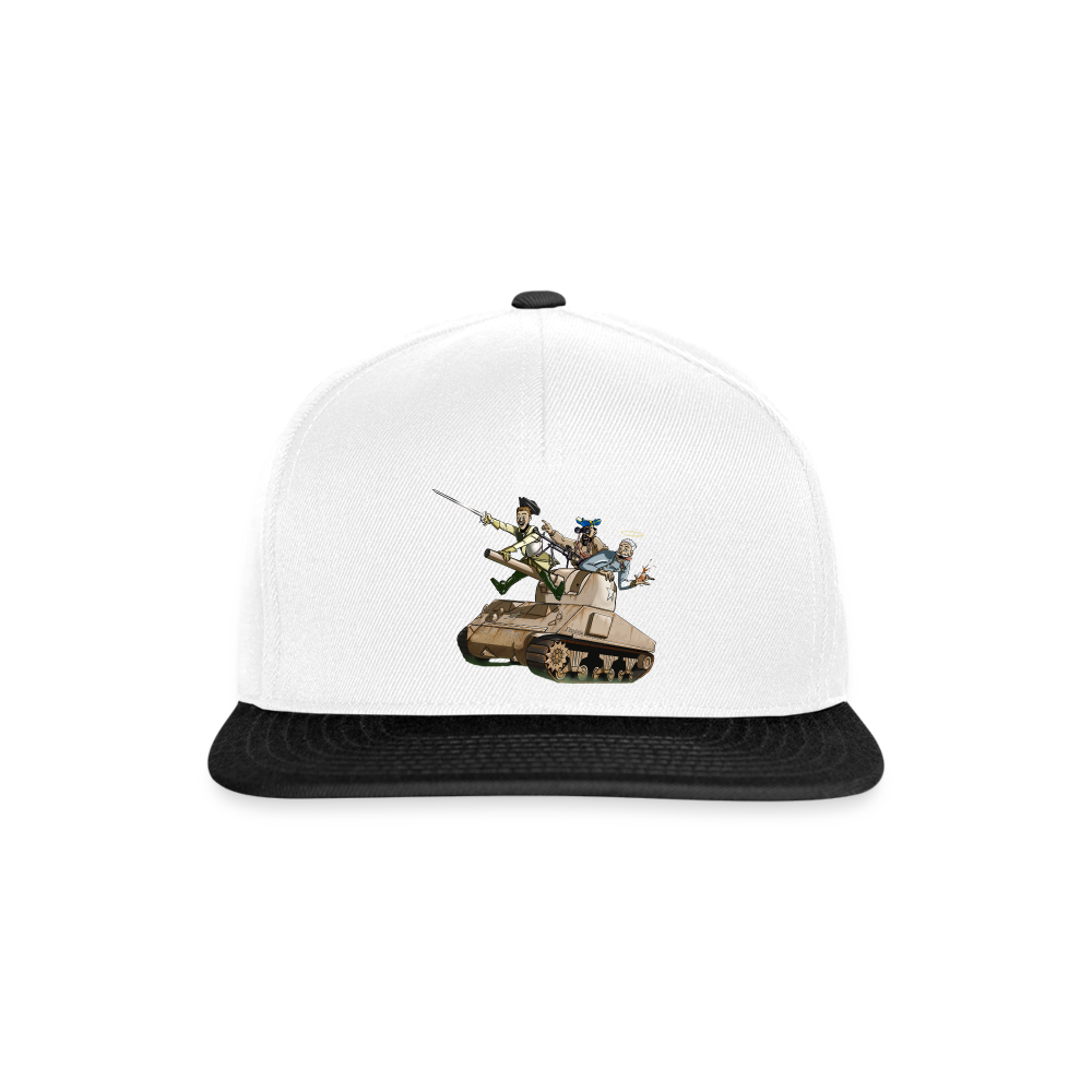 Sankt Conrads lärjungar (Snapbackkeps-edition) - vit/svart