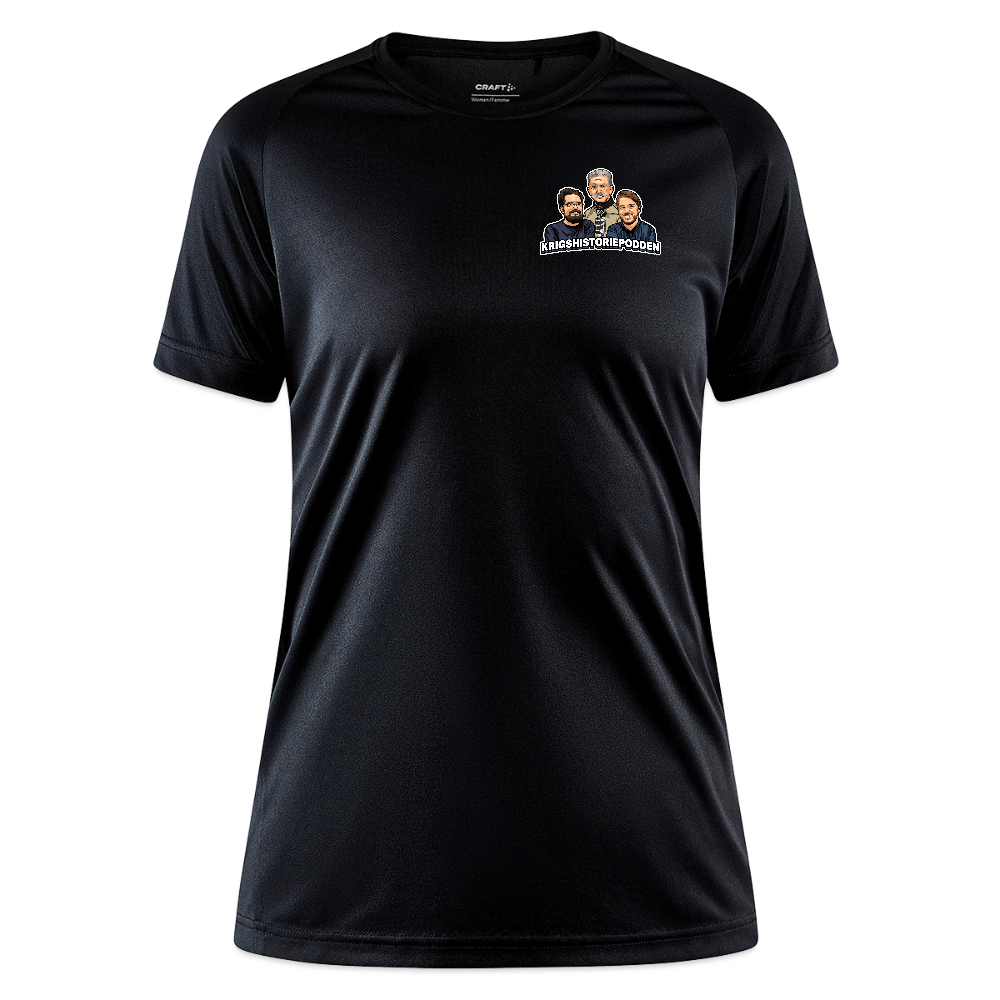 Åt helvete med Putin (tränings-T-shirt dam-edition) - svart