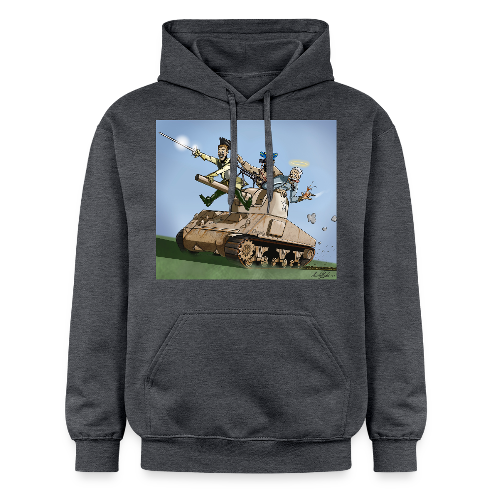 Sankt Conrads lärjungar (luvtröja unisex-edition) - mörkgråmelerad