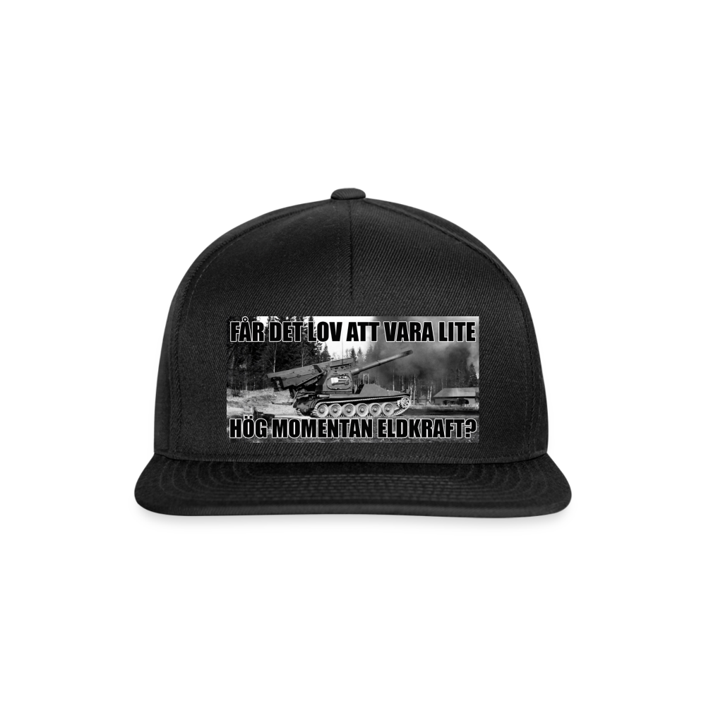 Får det lov att vara lite hög momentan eldkraft? – Bkan (Snapbackkeps-edition) - svart/svart