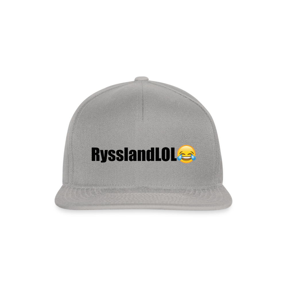 RysslandLOL (Snapbackkeps-edition) - grafitgrå/grafitgrå