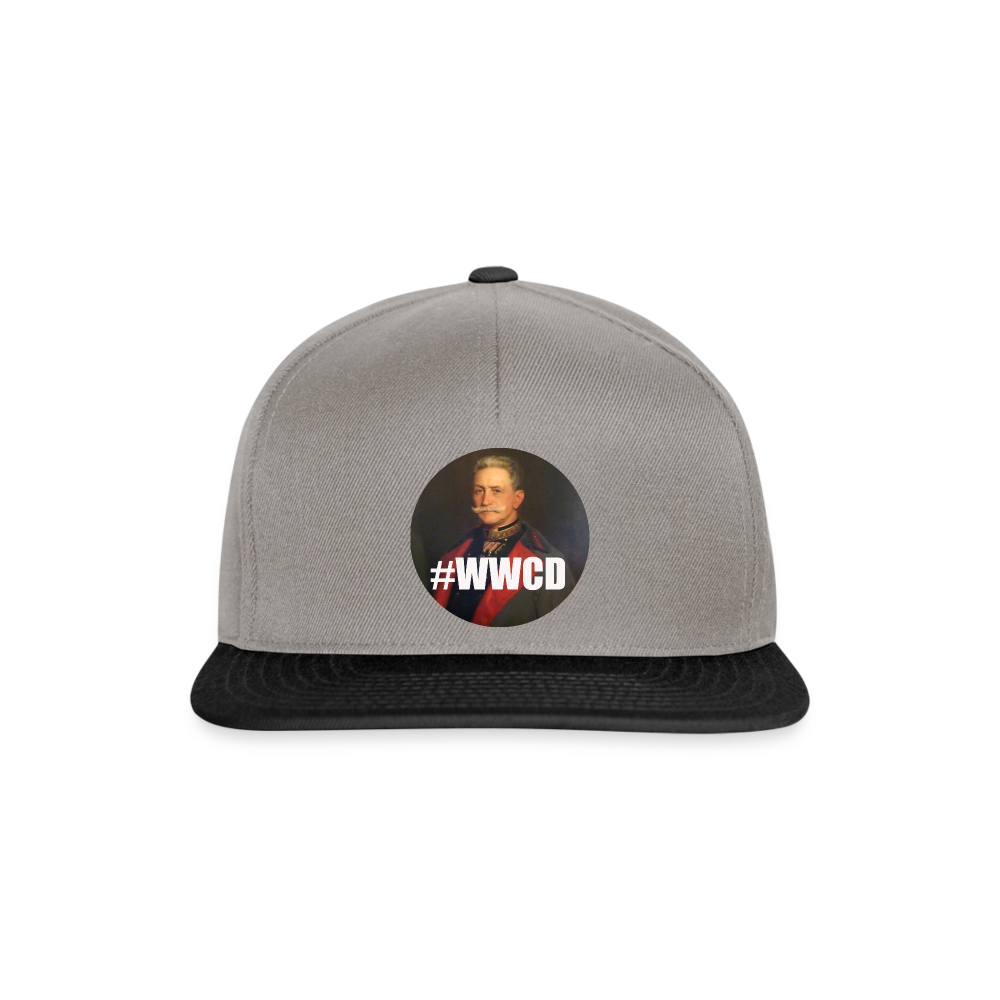 #WWCD (Snapbackkeps-edition) - grafitgrå/svart