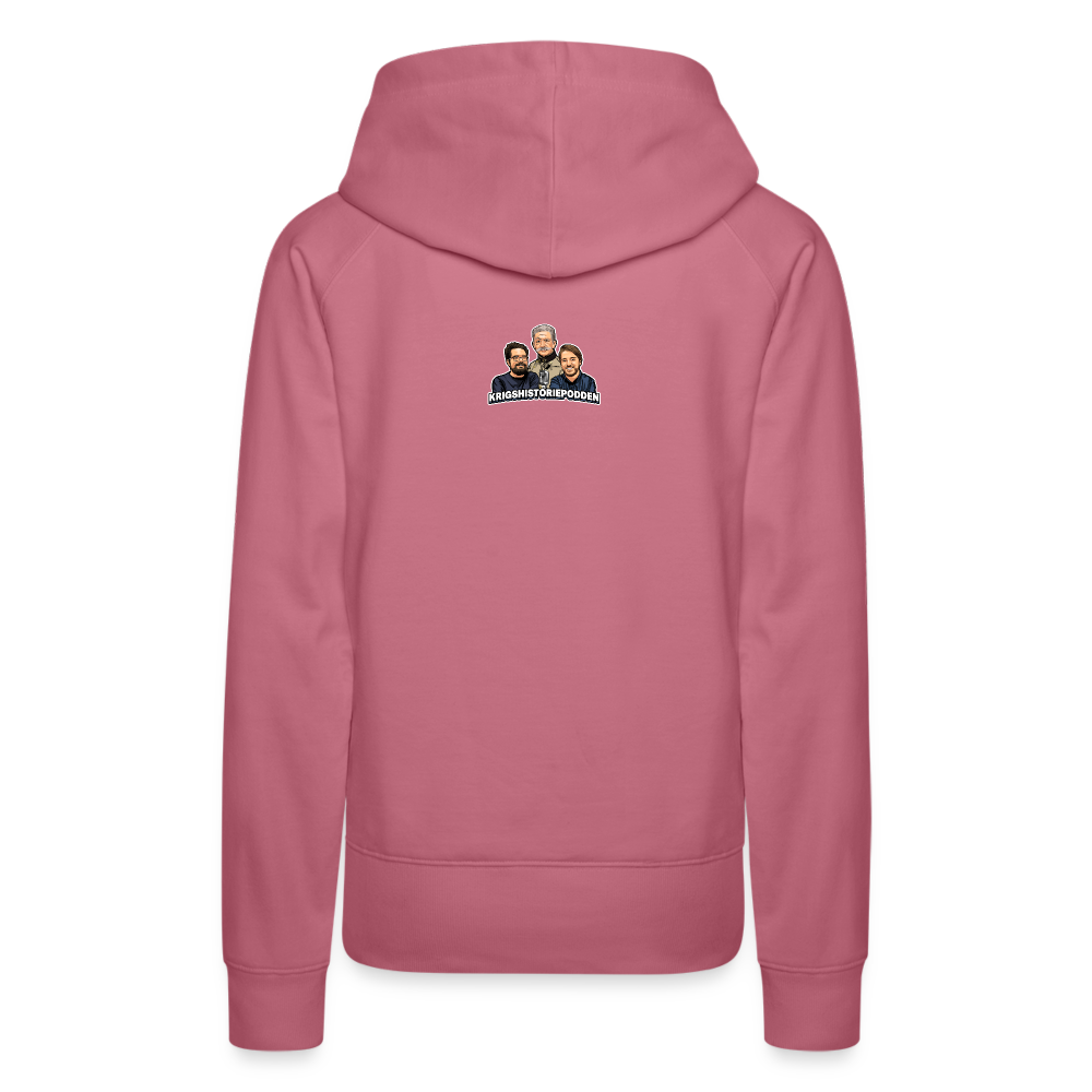 Framåtlutat julmandat (Premiumluvtröja dam-edition) - malva