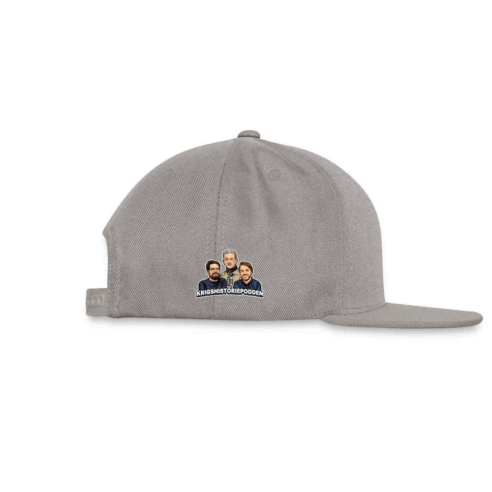 Får det lov att vara lite kolonialhyss? (Snapbackkeps-edition) - grafitgrå/grafitgrå