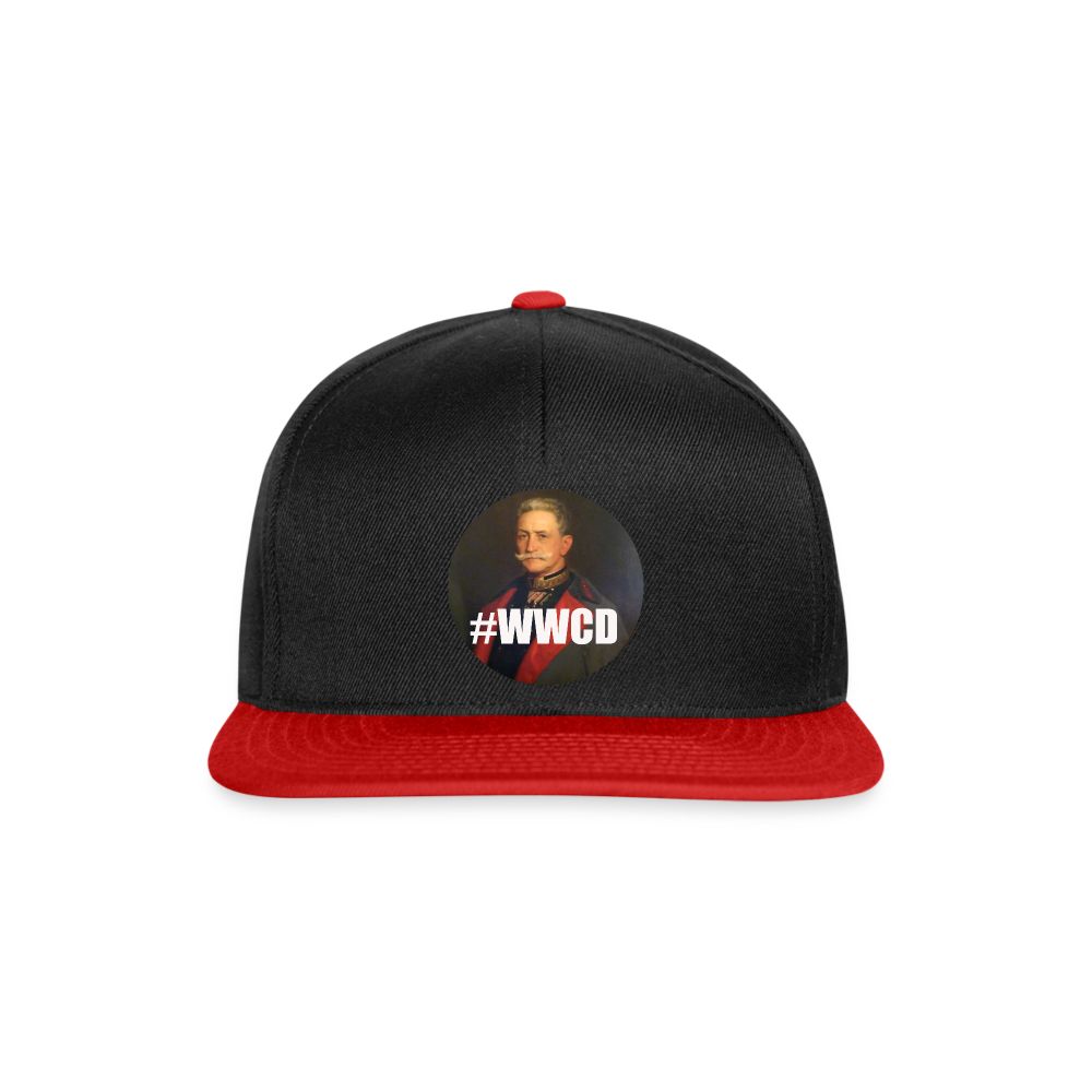 #WWCD (Snapbackkeps-edition) - svart/röd
