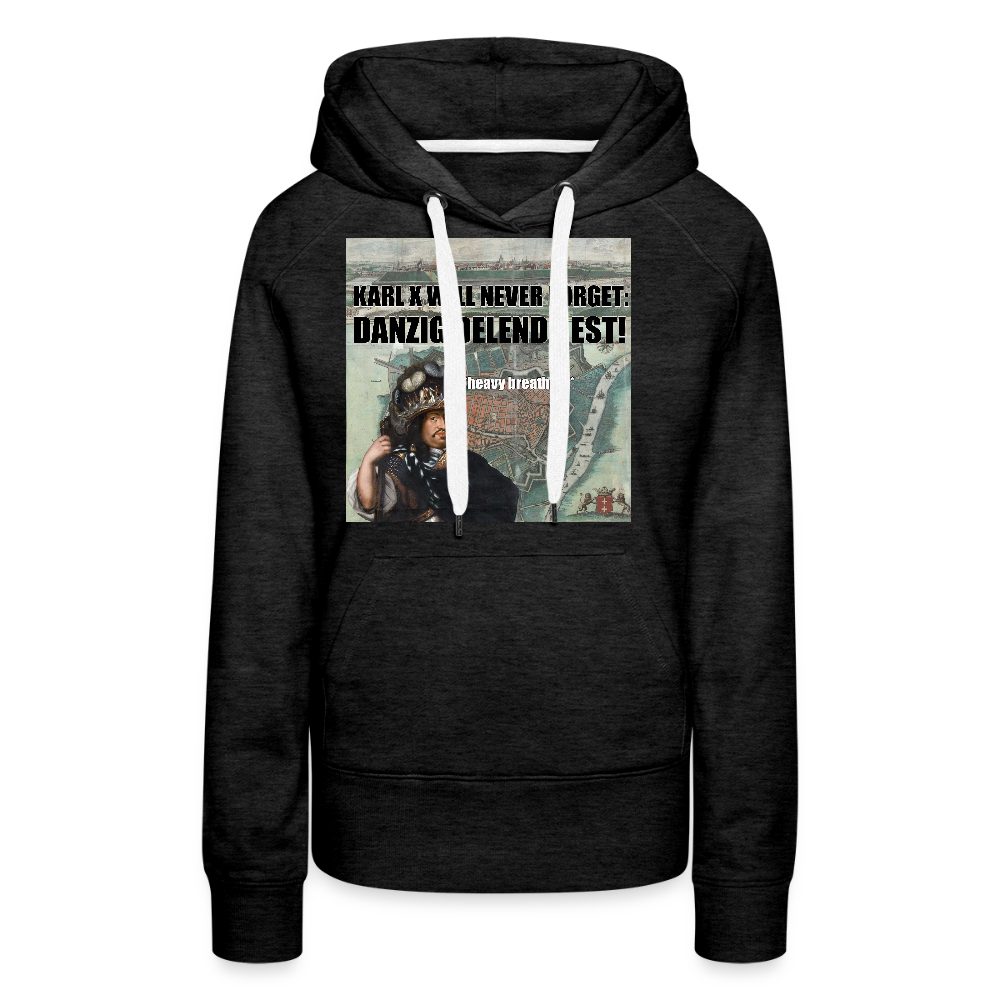 Danzig delenda est (Premiumluvtröja dam-edition) - kolgrå