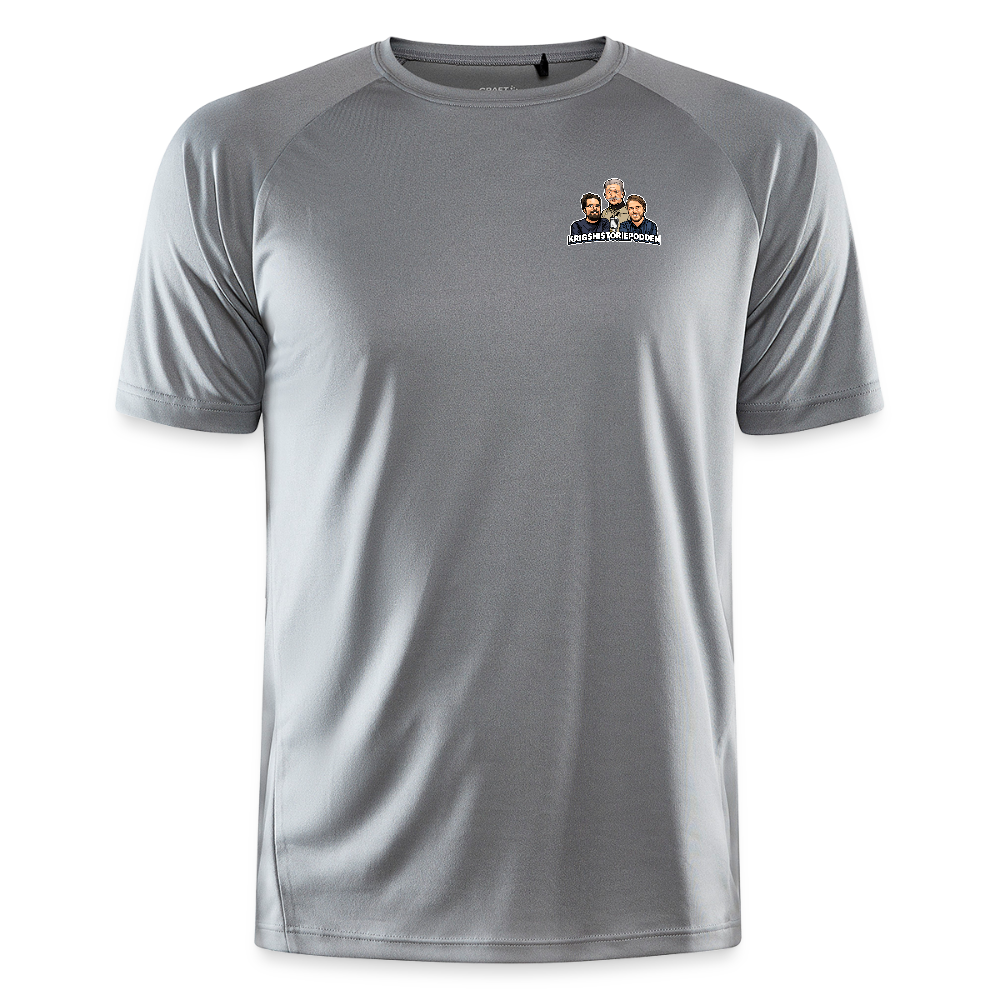 Lägg ner fem dagis - köp en Viggen (tränings-T-shirt) - vintagegrå