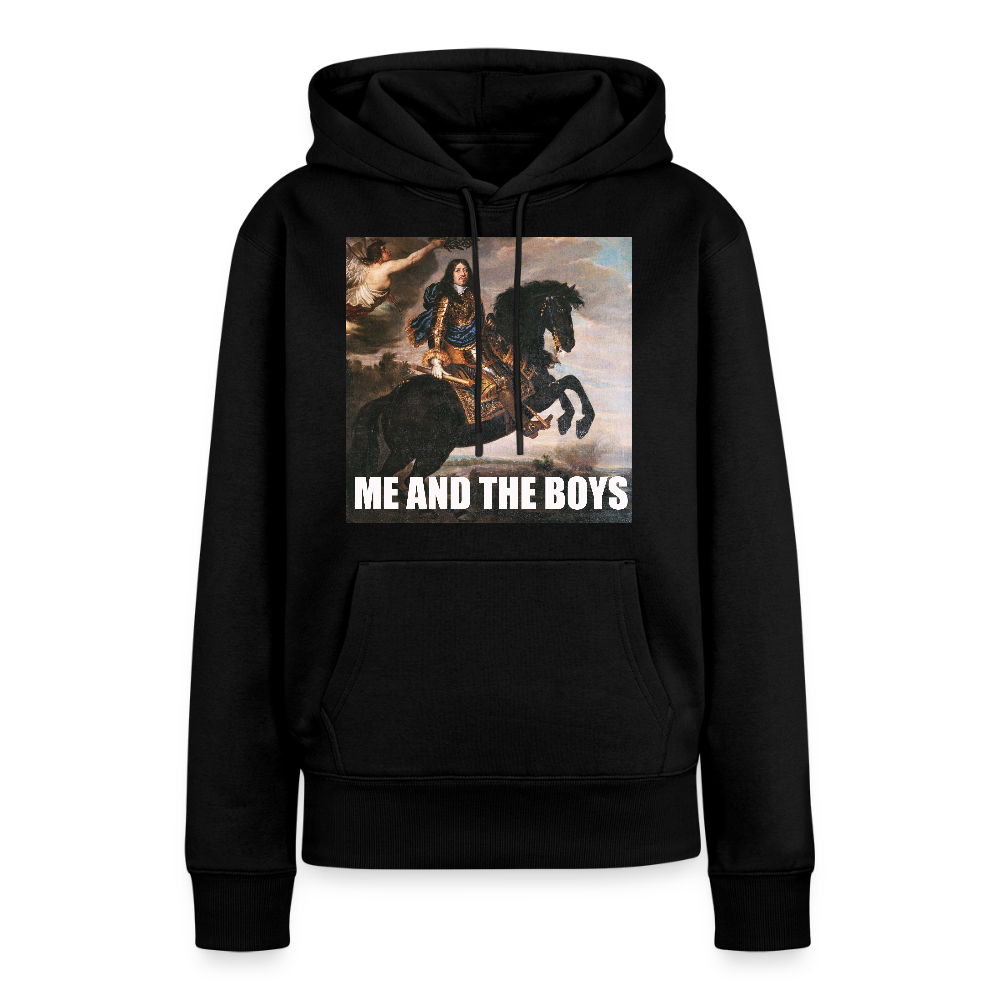 Karl X & boysen (Premiumluvtröja dam-edition) - svart