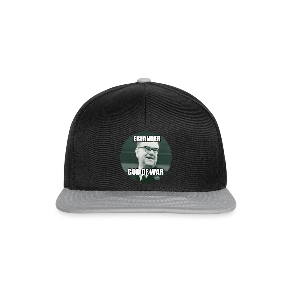 Erlander – God of War (Snapbackkeps-edition) - svart/grå