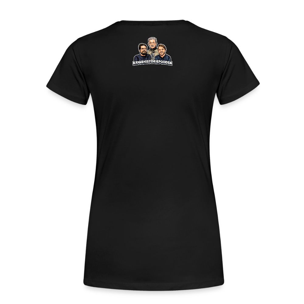 Danzig delenda est (ekologisk premium-T-shirt dam-edition) - svart