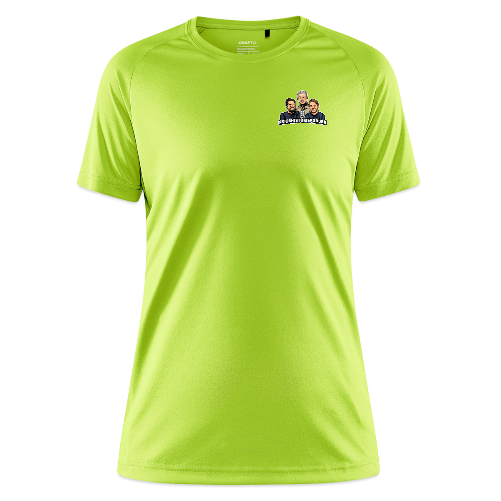 Lägg ner fem dagis - köp en Viggen (tränings-T-shirt dam) - äppelgrön