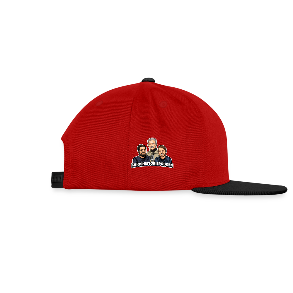 Åt helvete med Putin (Snapbackkeps-edition) - röd/svart