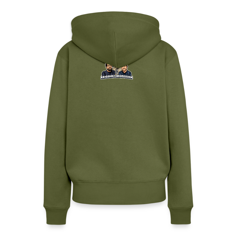 Karl X & boysen (Premiumluvtröja dam-edition) - kaki