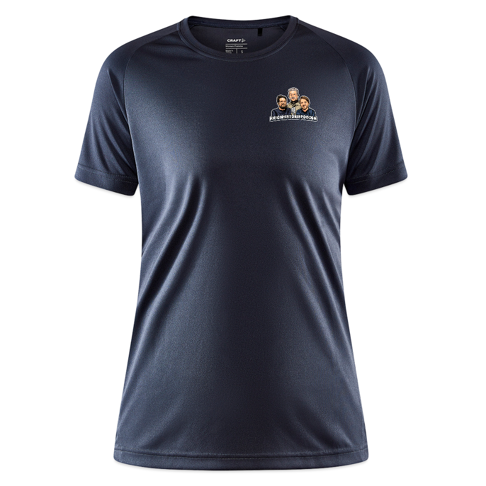 Lägg ner fem dagis - köp en Viggen (tränings-T-shirt dam) - mörkgrå