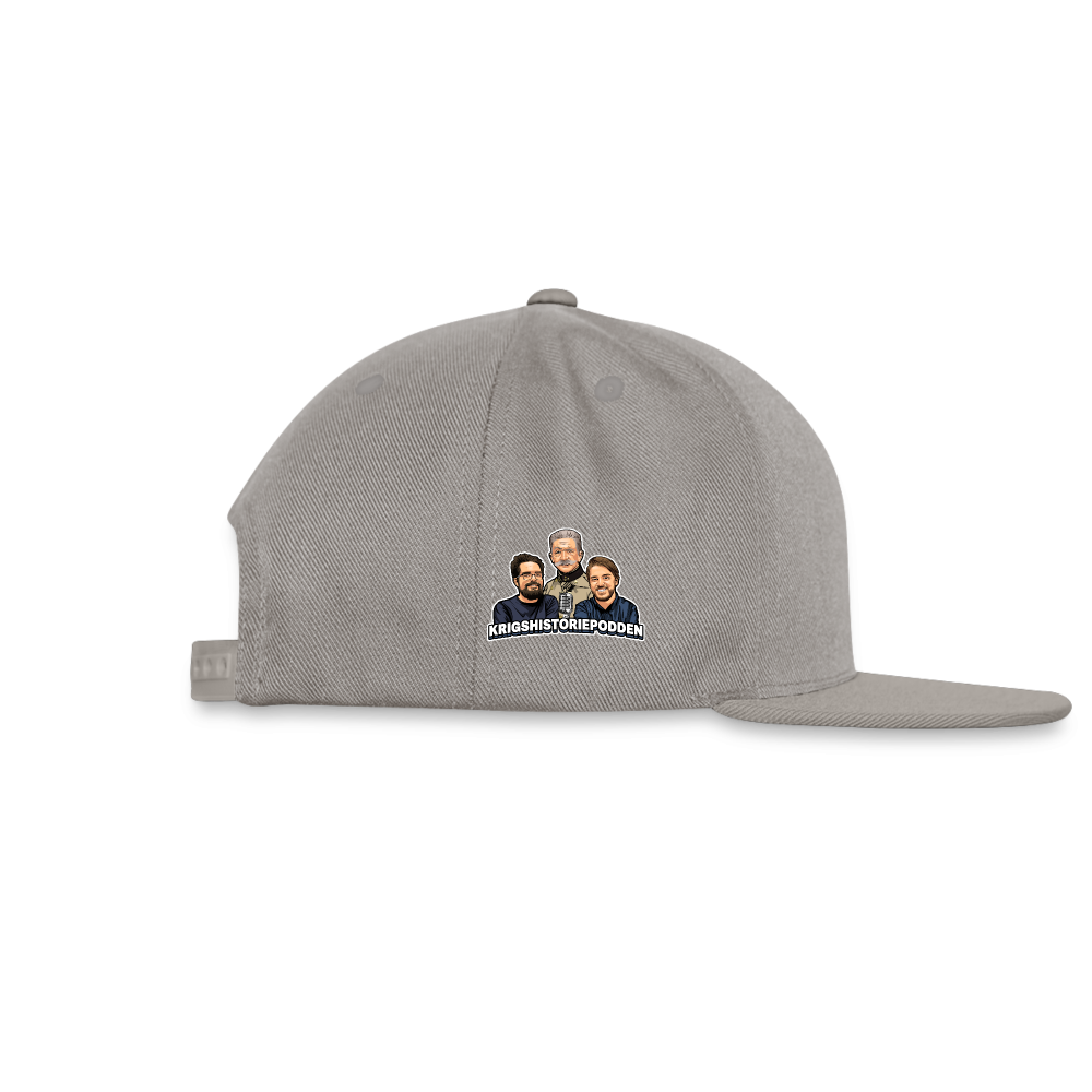 Välkommen in i min dödsmaracas! (Snapbackkeps-edition) - grafitgrå/grafitgrå
