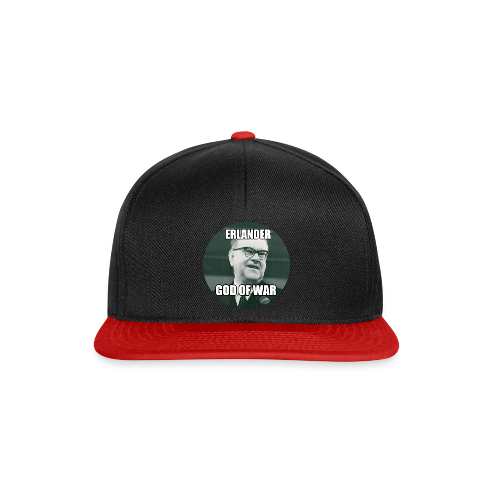 Erlander – God of War (Snapbackkeps-edition) - svart/röd