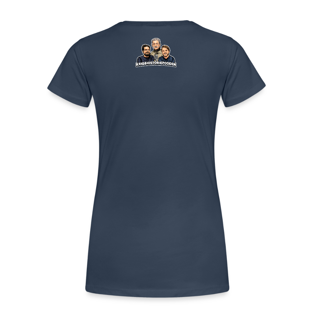 Danzig delenda est (ekologisk premium-T-shirt dam-edition) - marinblå
