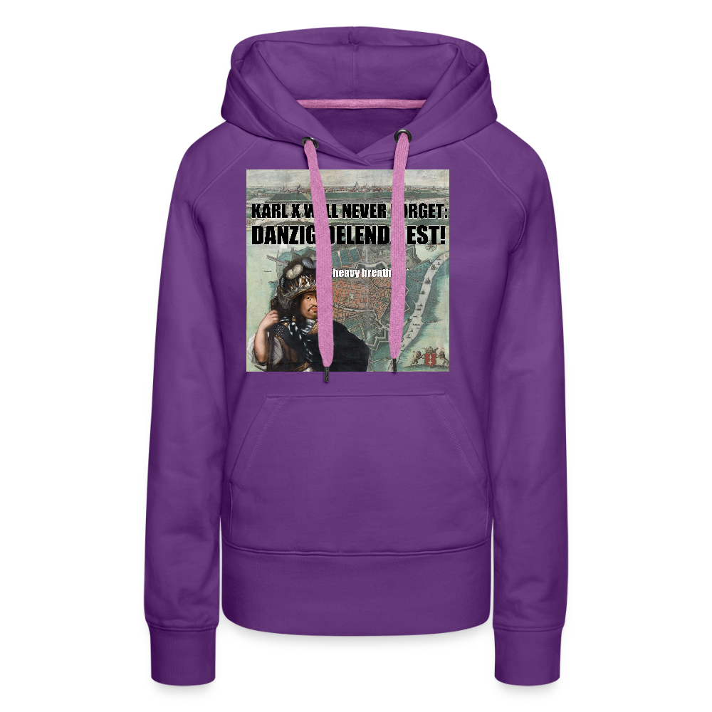 Danzig delenda est (Premiumluvtröja dam-edition) - lila