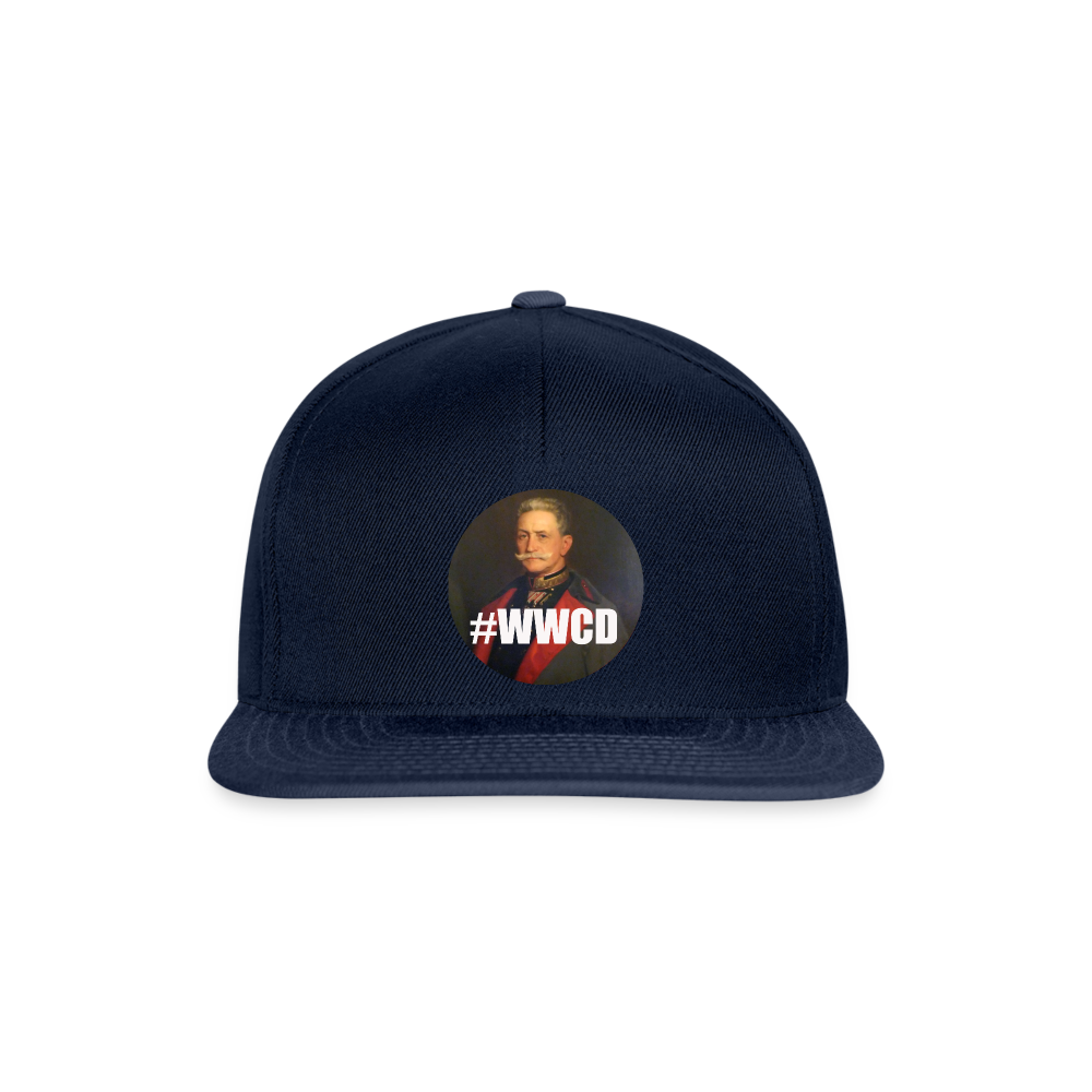 #WWCD (Snapbackkeps-edition) - marinblå/marinblå