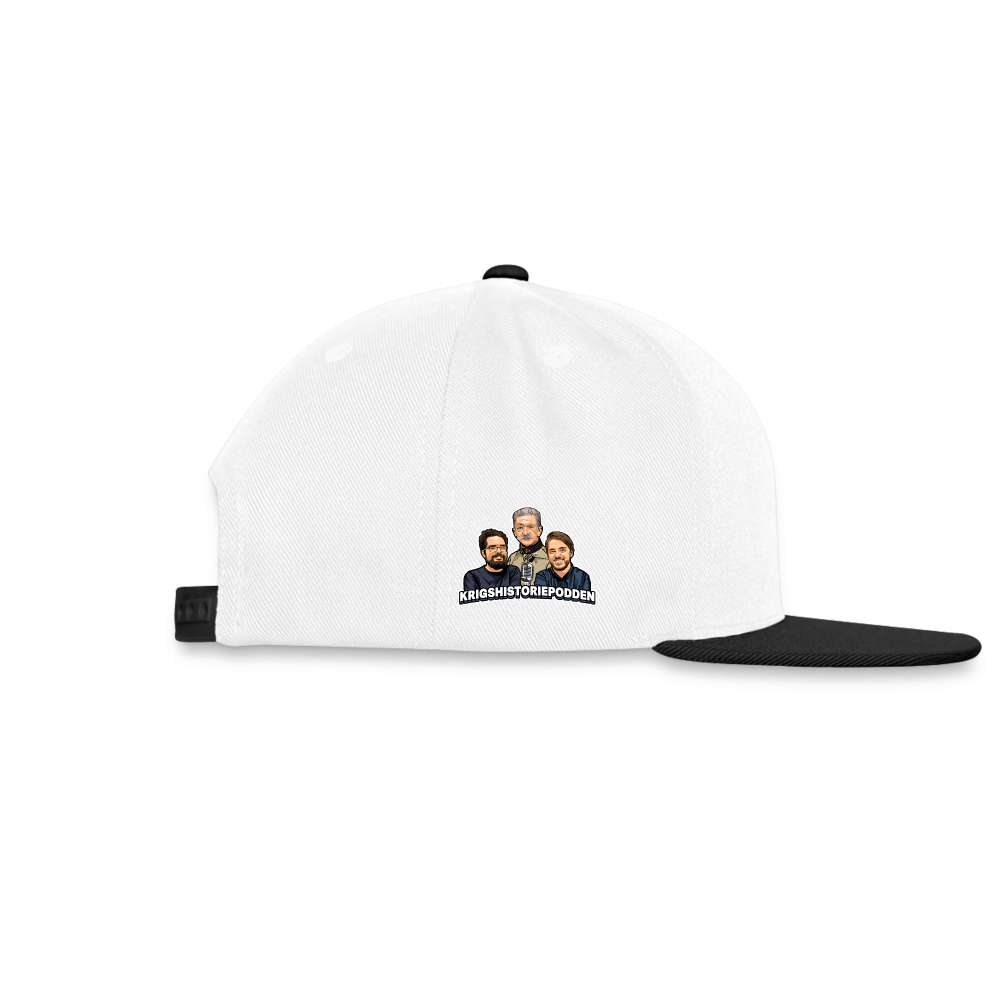 Adel? Syfilis och gikt. Allmoge? Ukrainsk fläcktyfus och dysenteri. (Snapbackkeps-edition) - vit/svart