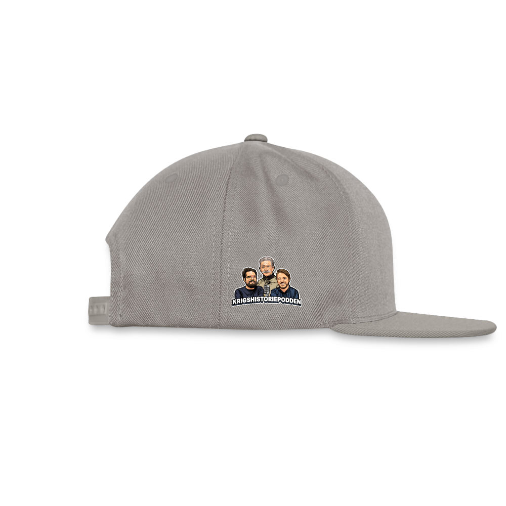 Adel? Syfilis och gikt. Allmoge? Ukrainsk fläcktyfus och dysenteri. (Snapbackkeps-edition) - grafitgrå/grafitgrå