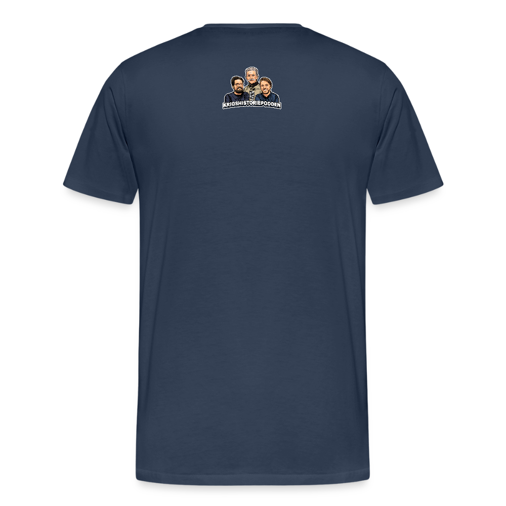 Karl X & boysen (ekologisk premium-T-shirt herr-edition) - marinblå