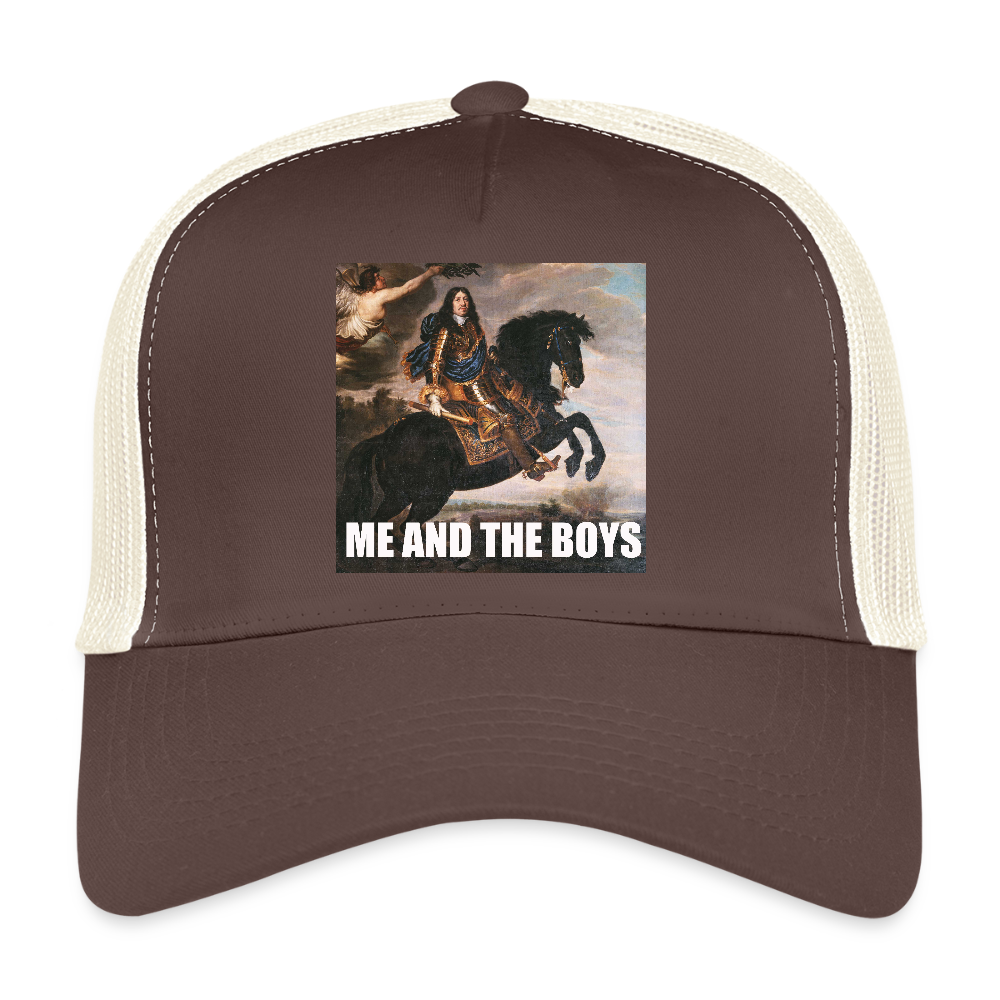 Karl X & boysen (truckerkeps-edition) - brun/beige