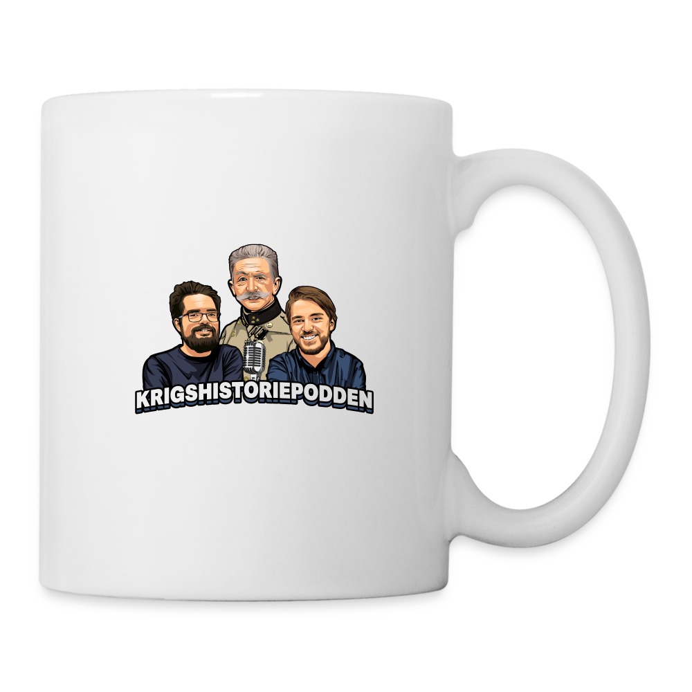 Varm saft-skalan! (Mugg-edition) - vit