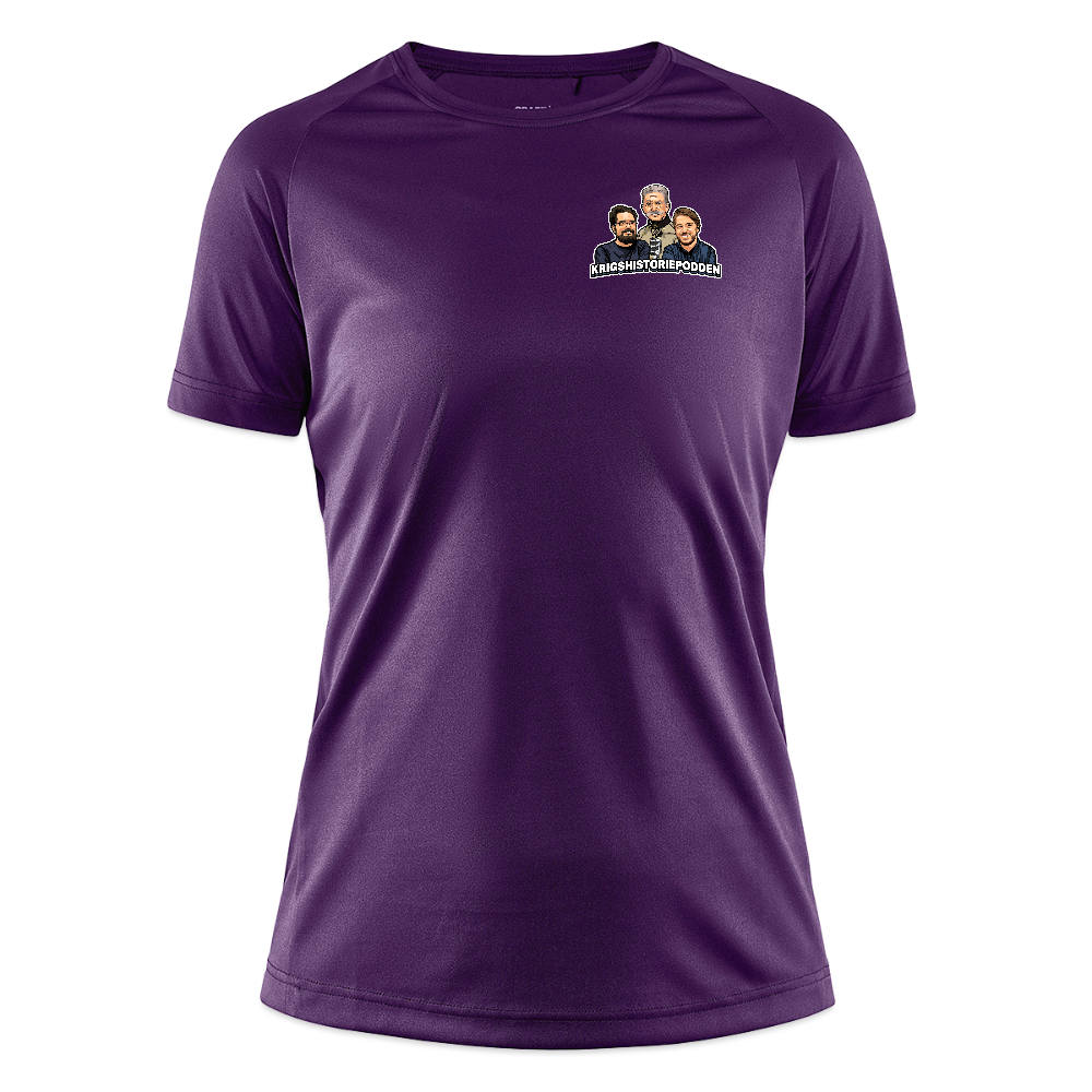 Åt helvete med Putin (tränings-T-shirt dam-edition) - lila