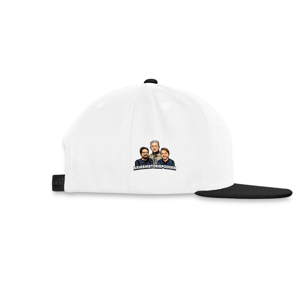 Åt helvete med Putin (Snapbackkeps-edition) - vit/svart