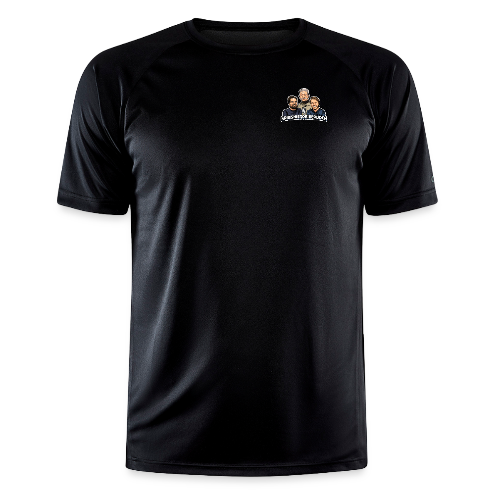 Lägg ner fem dagis - köp en Viggen (tränings-T-shirt) - svart