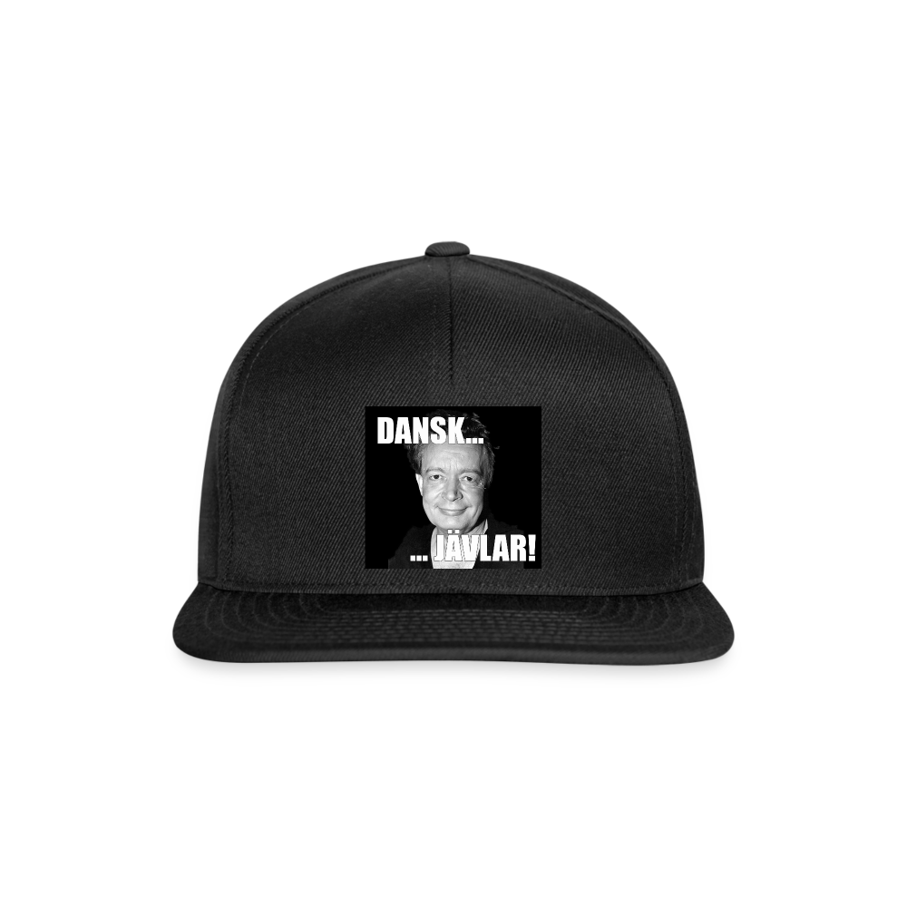 Danskjävlar (Snapbackkeps-edition) - svart/svart