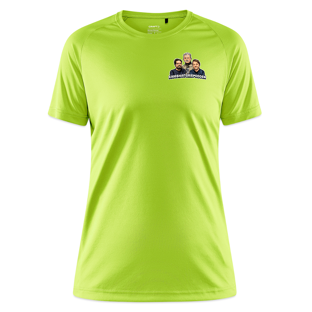 Åt helvete med Putin (tränings-T-shirt dam-edition) - äppelgrön