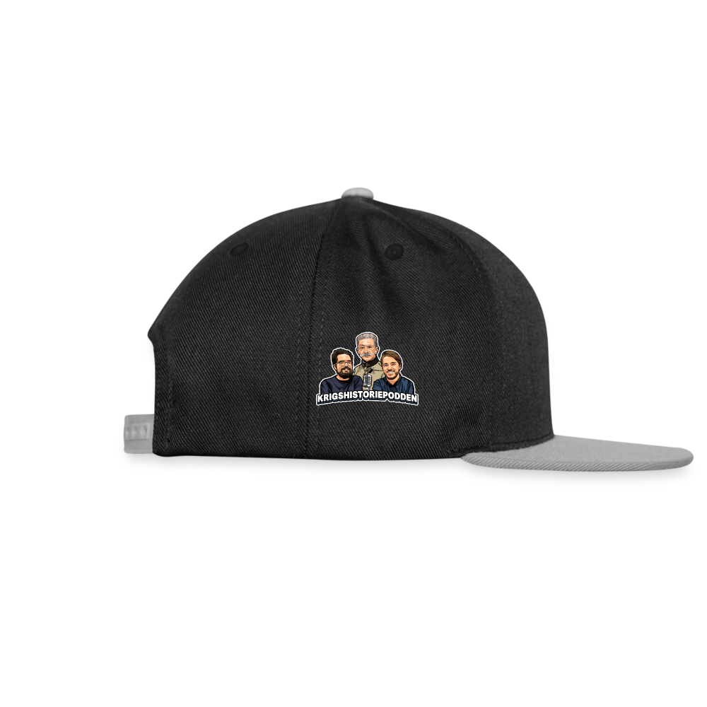 Åt helvete med Putin (Snapbackkeps-edition) - svart/grå
