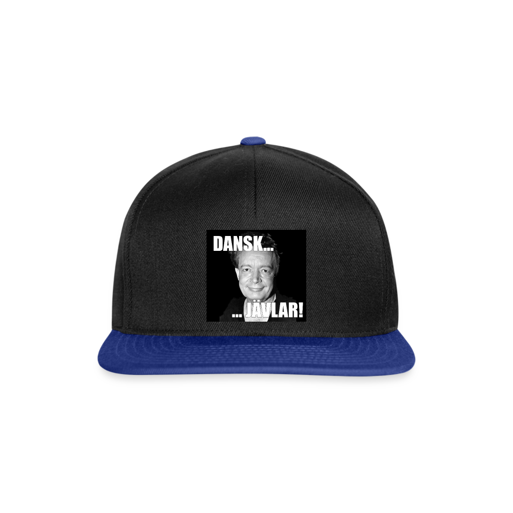 Danskjävlar (Snapbackkeps-edition) - svart/kungsblå