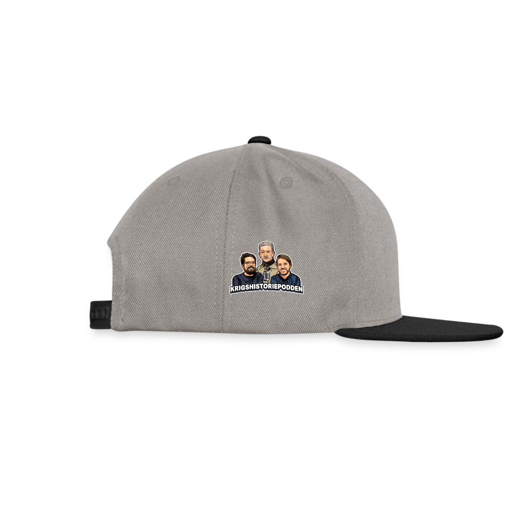 Åt helvete med Putin (Snapbackkeps-edition) - grafitgrå/svart