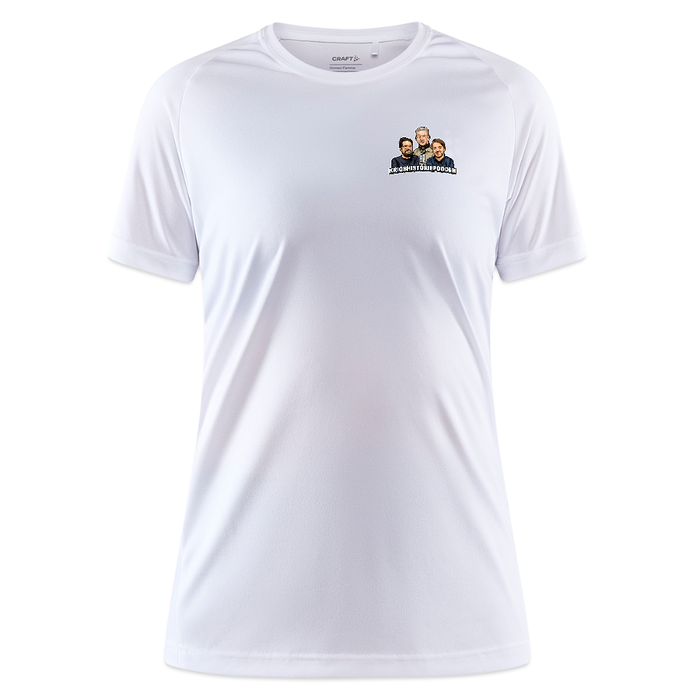 Lägg ner fem dagis - köp en Viggen (tränings-T-shirt dam) - vit
