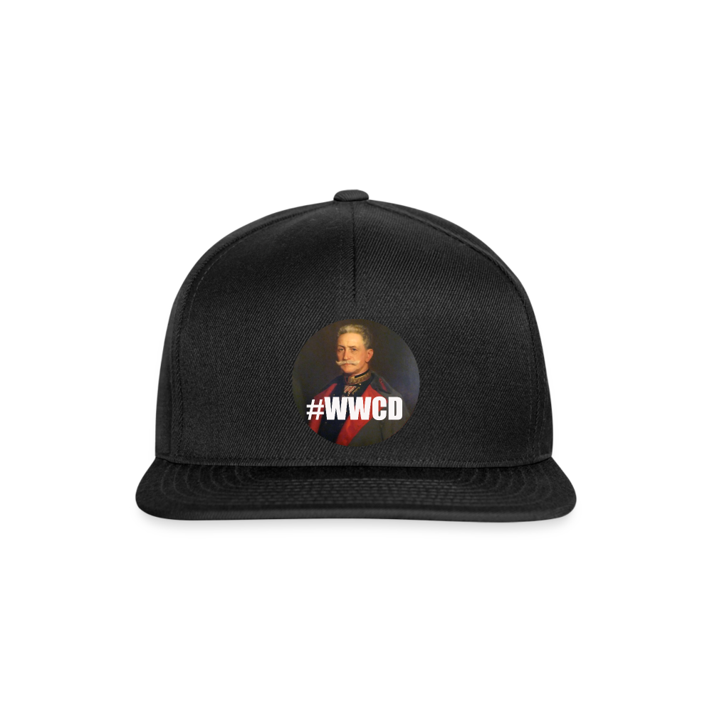 #WWCD (Snapbackkeps-edition) - svart/svart