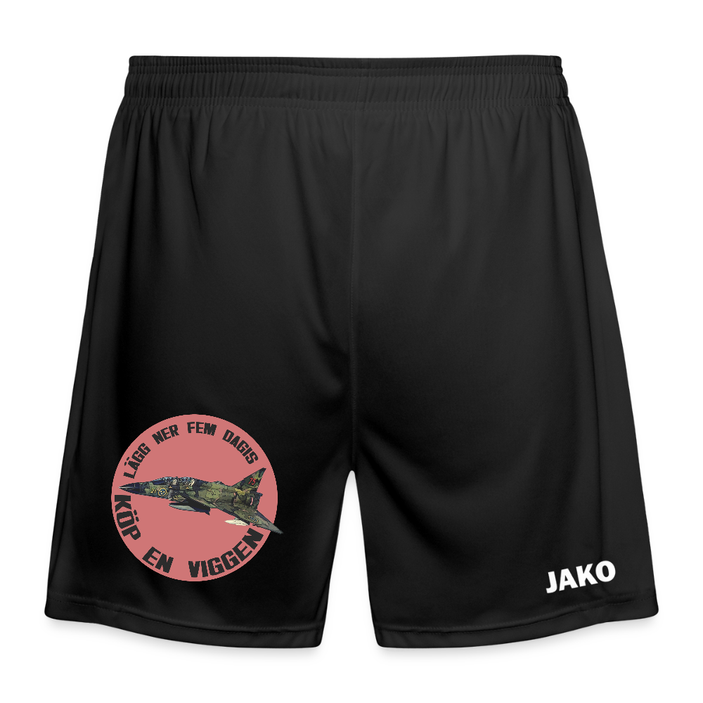 Lägg ner fem dagis - köp en Viggen (Sportshorts - herr) - svart